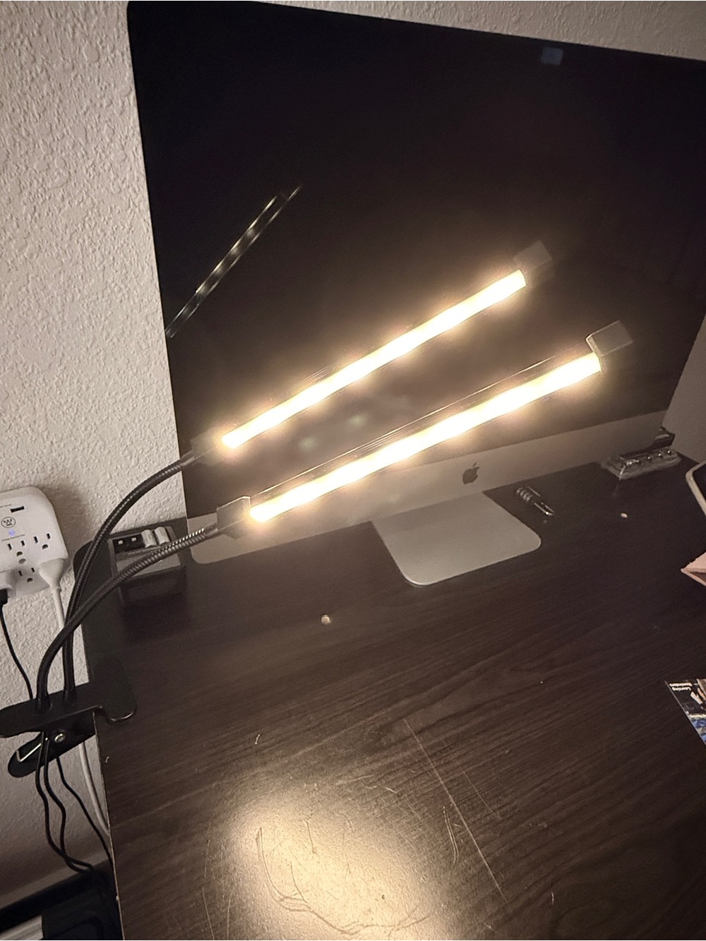 Dual-Arm LED Desk Lamp - Picture 2 of 4